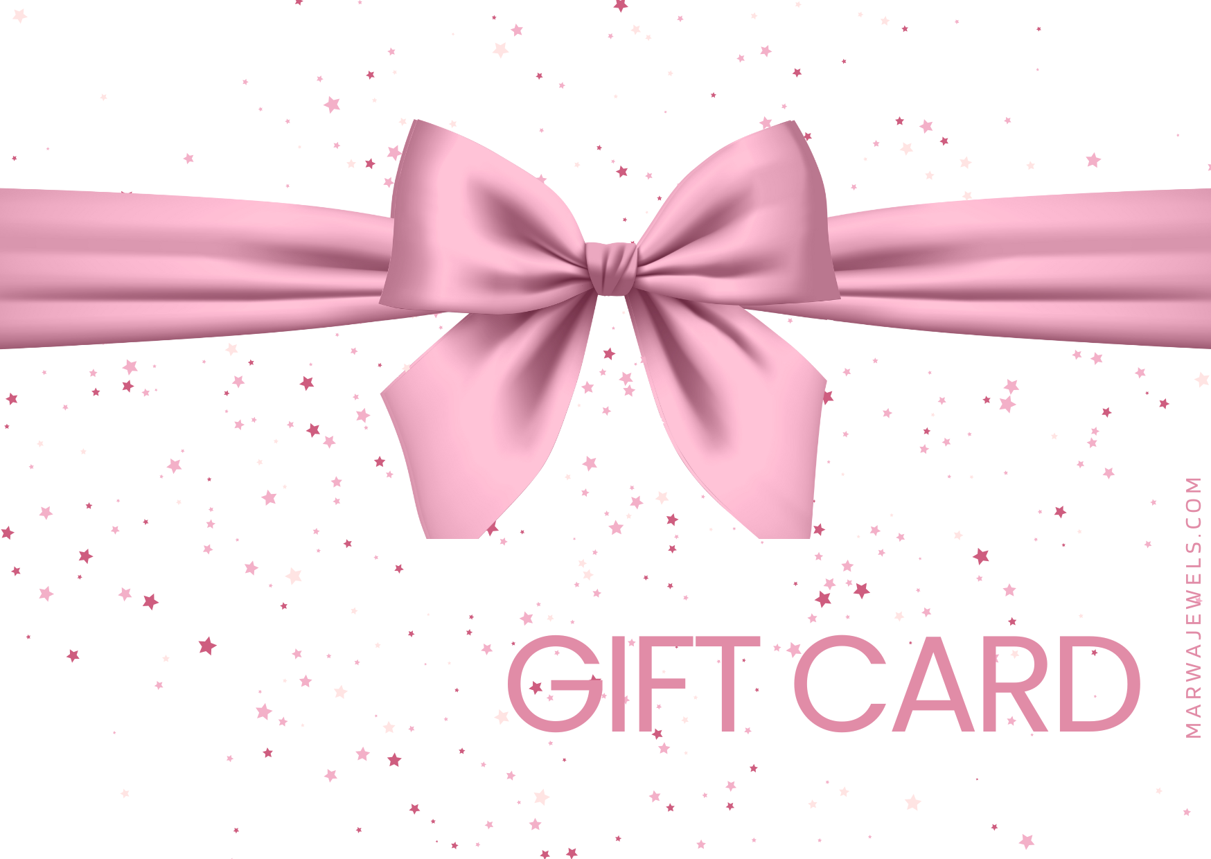 Jewellery e-Gift Card | Marwa Jewels